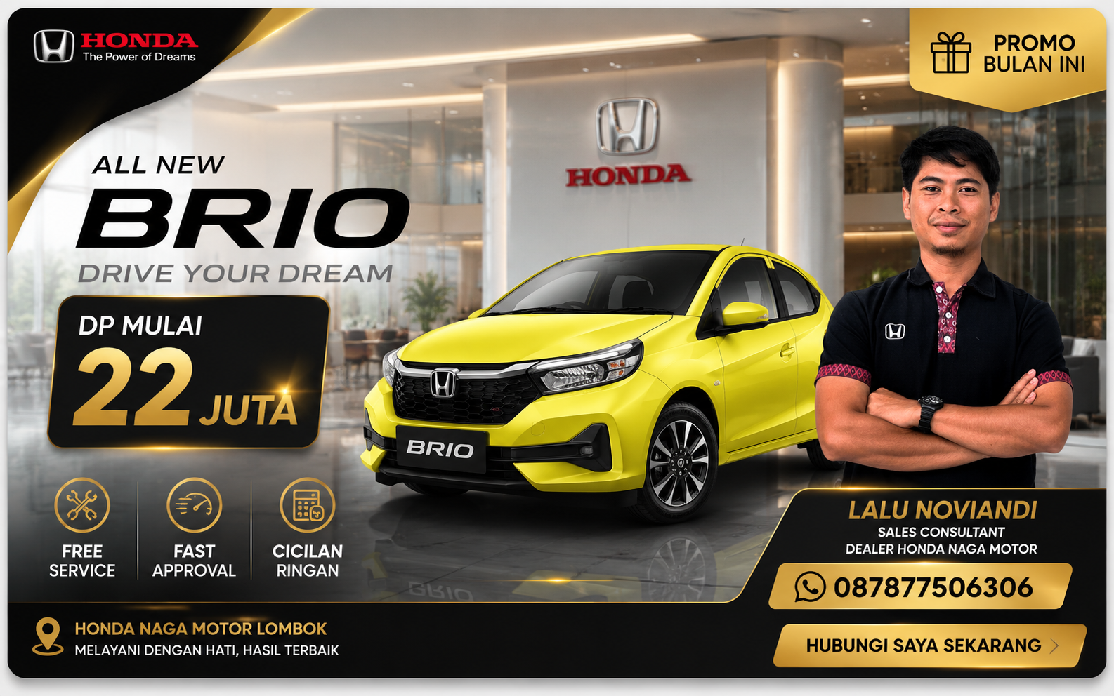 promo brio 22 juta